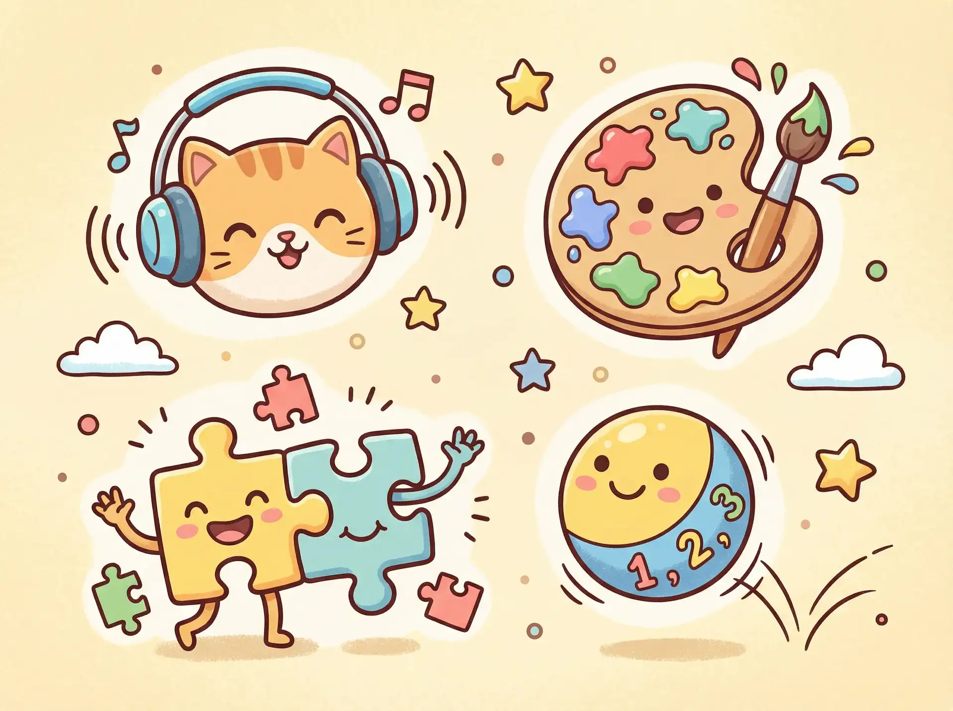 小朋友的手工作品 - 紧缚女 益智创作